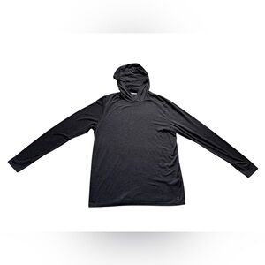 Free Fly Womens Lightweight Bamboo hoodie medium dark gray outdoor activewear